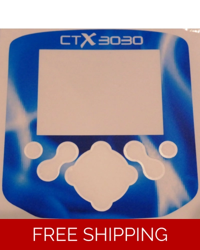 A Minelab CTX 3030 Keypad Sticker in 8 colours.